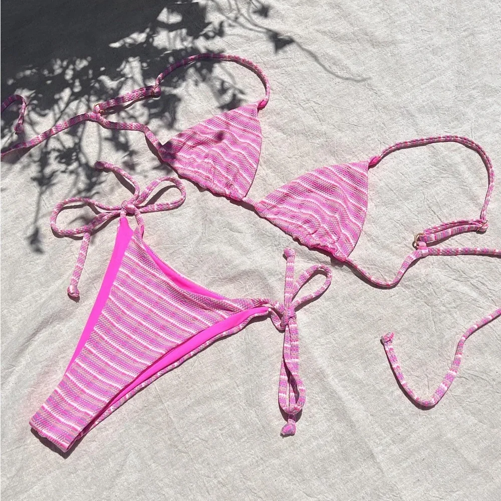 L*SPACE String Bikini Bottom - Picture 8 of 12